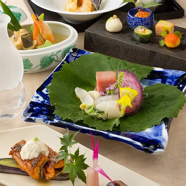 簾 日本料理「睡蓮」7/1(水)~9/30(水) 飲み放題付きも選べる特別会席