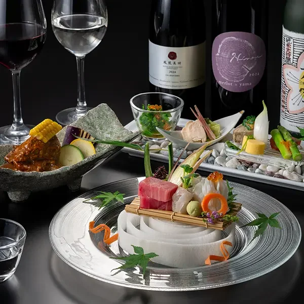 初夏の旬彩会席｜栃木の日本酒とワインのマリアージュ