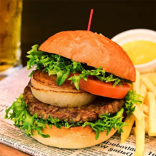 ヴェルデュール アラカルトの「すみだバーガー」を好評販売中